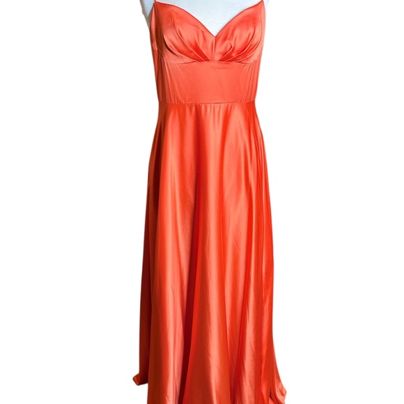 Windsor Orange Prom Dress - Picture 1 of 14
